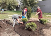 В Ленинском районе реализуется проект «Уютный двор»