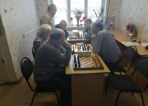 Очередной турнир по шахматам прошел в ТОС № 4