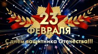С Днём защитника Отечества!
