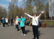 Субботник и зарядка