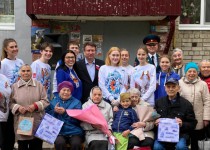 Депутаты городской Думы поздравили ветеранов с Днем Победы