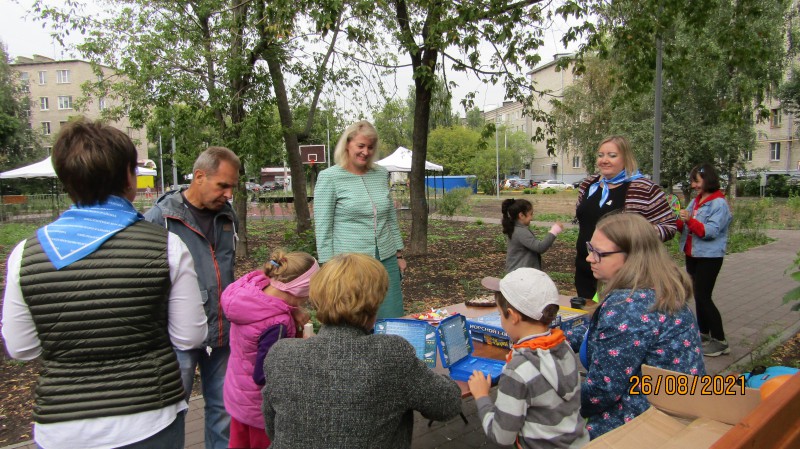 Юлия Мантурова приняла участие в празднике «Один день из жизни «Московского дворика»