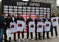 Олег Лавричев принял участие в участие в открытии турнира ЕМГ Cup 3x3 в студгородке НГТУ