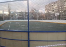 Спортплощадка на улице Адмирала Васюнина