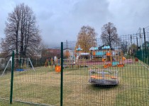 Спортплощадка на улице Адмирала Васюнина