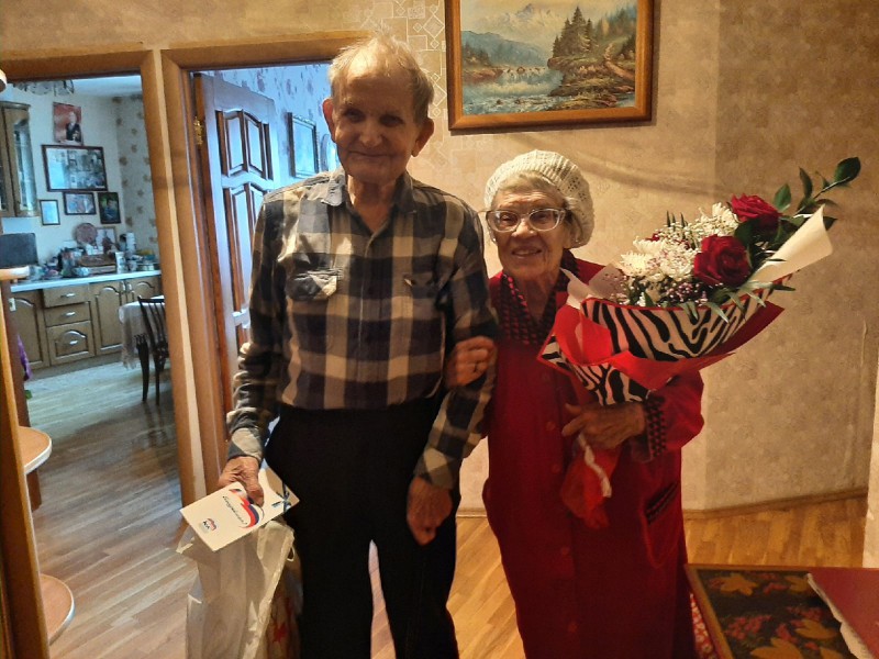 Ольга Балакина поздравила ветерана Великой Отечественной войны с 95-летием