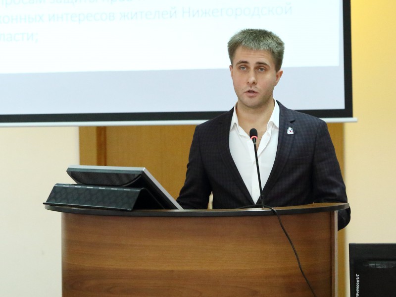 Артем Чагаев будет представлять Нижний Новгород в составе Молодежного парламента региона