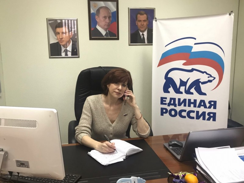 Оксана Дектерева провела очередной прием граждан