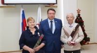 Награждение золотых юбиляров семейной жизни медалями «В память 800-летия Нижнего Новгорода»