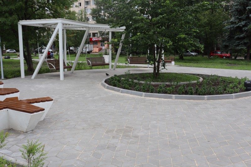 Сквер на Березовской улице