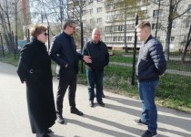 Ольга Балакина приняла участие в выездном совещании по благоустройству микрорайона Верхние-Печеры
