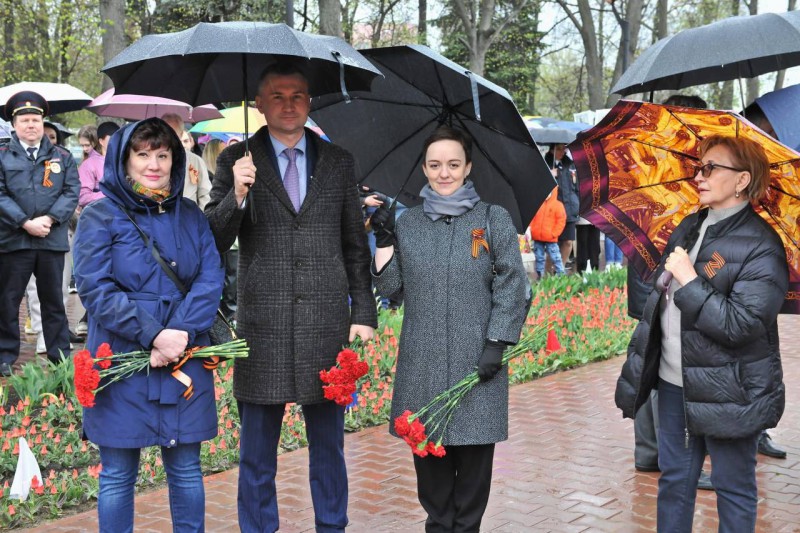 Валерий Скакодуб принял участие в мероприятии, посвященном Дню Победы