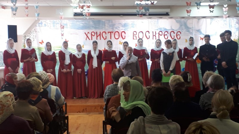 Концертная программа в Православной гимназии для ветеранов Автозаводского района