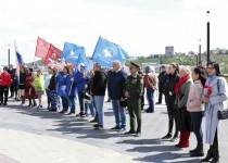 Депутаты городской Думы Нижнего Новгорода поприветствовали участников авто-мотопробега «Дорогой Патриотов»