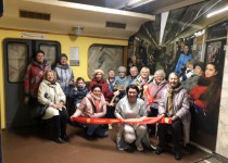 Активисты ТОС центра Сормова и микрорайона Вождей революции в музее Нижегородского метрополитена