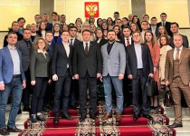 Олег Лавричев во главе нижегородской молодежной делегации посетил с рабочим визитом Государственную Думу Федерального Собрания РФ