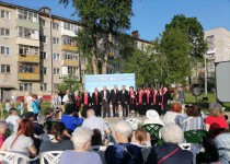 Праздничное мероприятие «Всем двором» состоялось на территории ТОС №3