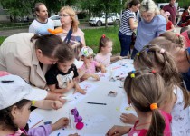 Праздник «Всем двором» прошел на территории ТОС микрорайона Орджоникидзе