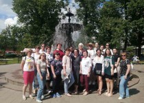 Жители ТОС поселка Комсомольский на экскурсии «Книжный Нижний»