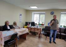 В ТОС поселка Светлоярский и 7-го микрорайона состоялась встреча с представителями социальной защиты