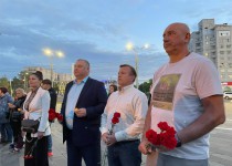 Юрий Ерофеев принял участие в акции «Свеча Победы»