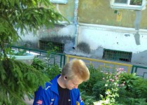 Юные художники ТОС микрорайона «Орджоникидзе»