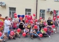 Праздничное мероприятие состоялось на территории ТОС №6 для детей детской городской больницы № 25