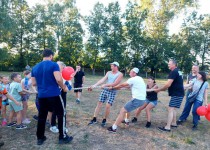 В поселке Новое Доскино состоялось семейное спортивное мероприятие для жителей «Спортивное лето»