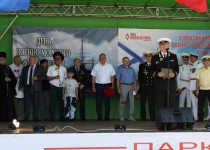 Николай Сатаев принял участие в праздновании  Дня Военно-Морского Флота в парке Победы