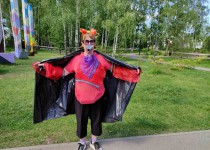 Участие в забеге активистов ТОС поселка Светлоярский и 7-го микрорайона!