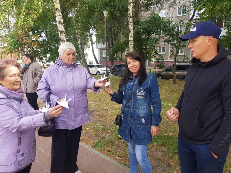 «Журавли» в ТОС поселка Комсомольский