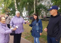 «Журавли» в ТОС поселка Комсомольский