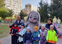Праздничное мероприятие Веселые старты в честь Дня знаний состоялось на ул. Аркадия Гайдара