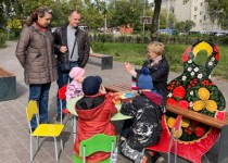 Праздник нижегородской матрешки прошел в микрорайоне «Бурнаковский» при поддержке Юлии Мантуровой