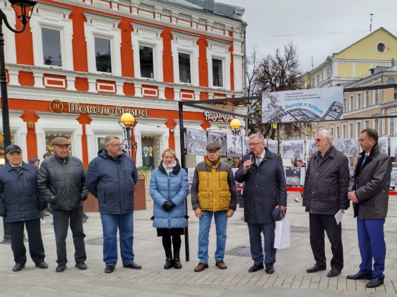 Николай Сатаев принял участие в открытии фотовыставки Николая Мошкова «Былое и время»