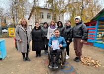 Роман Пономаренко провел мониторинг выполненного ремонта в детском саду № 43