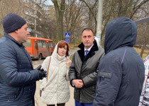 Оксана Дектерева приняла участие в выездном совещании на территории микрорайона Усиловский