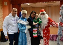 Мария Самоделкина помогла исполнить новогодние мечты воспитанников Первого санаторного детского дома