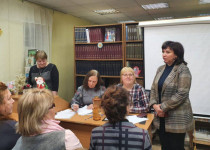 Жанна Скворцова приняла участие в отчетно-выборной конференции Совета ТОС «Горьковский»