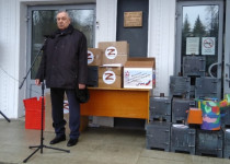 Владимир Аношкин принял участие в акции «Тепло солдату»