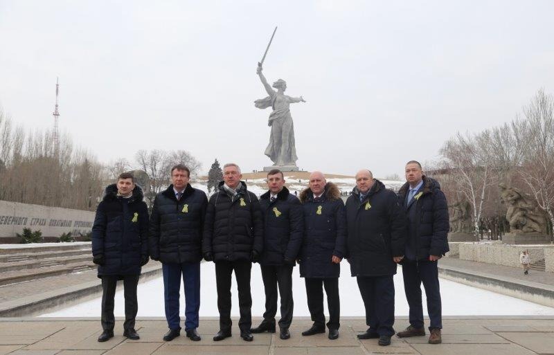 Олег Лавричев принимает участие в мероприятиях, приуроченных к 80-летию Победы в Сталинградской битве