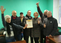 Турнир по стрельбе из воздушных винтовок прошел между командой ТОС №7 Автозаводского и командой ТОС «Орджоникидзе» Московского района