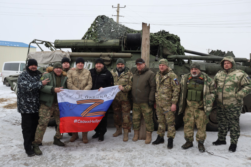 Нижегородская делегация доставила очередную партию гуманитарной помощи на территорию Донбасса