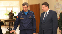 Олег Лавричев посетил Военно-учебный центр при ННГУ