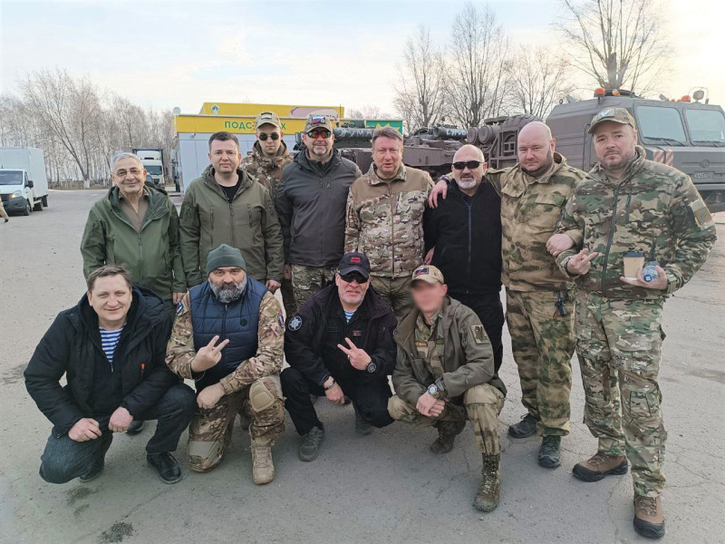 Группа «Нижегородского ополчения-2022» во главе с Олегом Лавричевым  доставила еще 50 тонн гуманитарного груза на территорию Донбасса