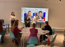 На территории ТОС № 6 прошла встреча студентов НГПУ им. К. Минина с депутатом городской Думы Нижнего Новгорода