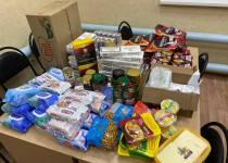 В посёлке Новое Доскино прошла акция по сбору гуманитарной помощи «МыВместе»