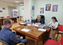 Елена Аржанова провела прием граждан