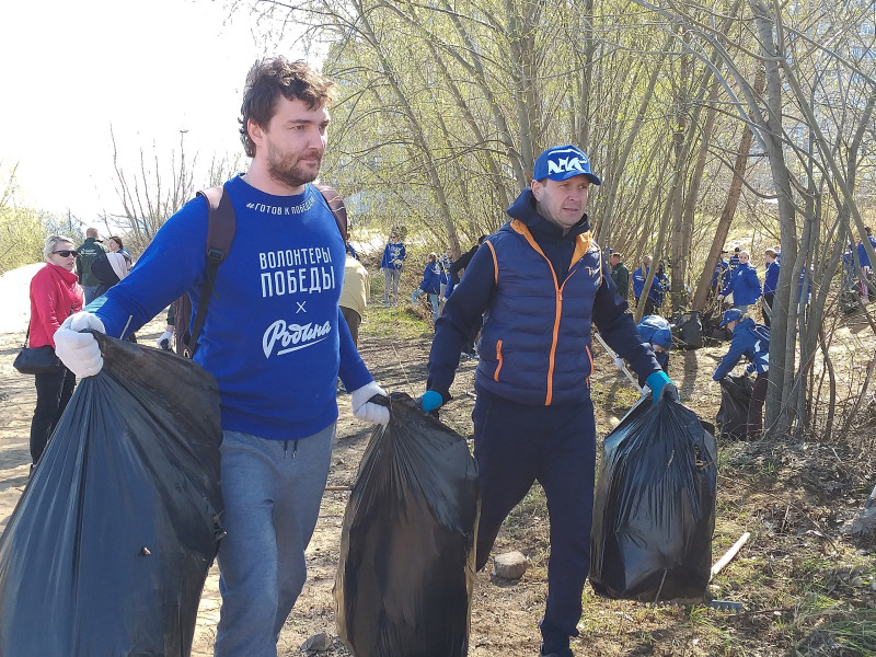 Станислав Прокопович принял участие в общегородском субботнике