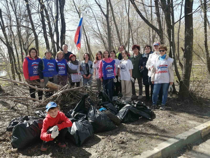 Павел Пашинин принял участие в субботнике